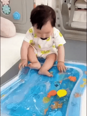 Tapete de agua sensorial para Bebe