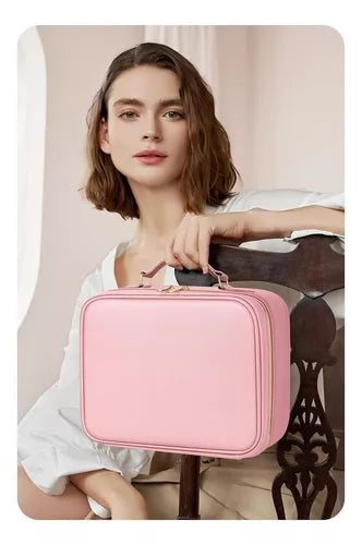 Estuche Cosmetiquera Maquillaje Espejo
