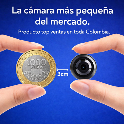 Mini Cámara de Seguridad Full HD 4K UltraVision™