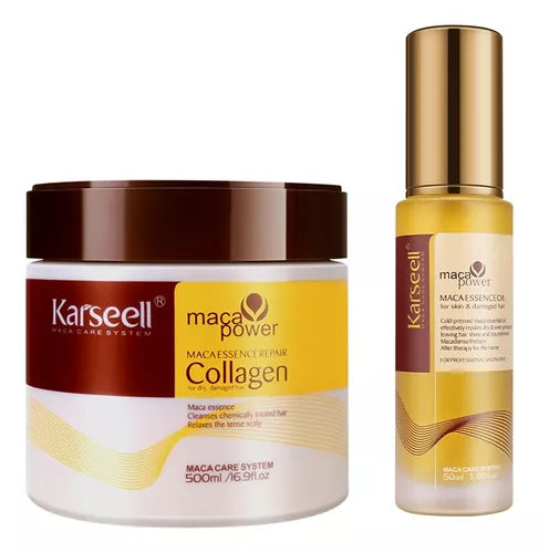 Magico tratamiento con queratina KARSEELL y suero capilar incluido