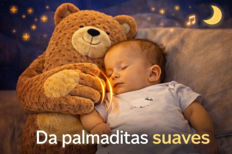 Tu aliado en las noches difíciles-simula palmaditas suaves de mamá