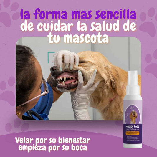 HAPPY PETS ENJUEGUE BUCAL PARA MASCOTAS